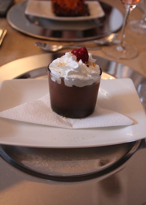 Diabetic Friendly Chocolate Covered Strawberry Pudding