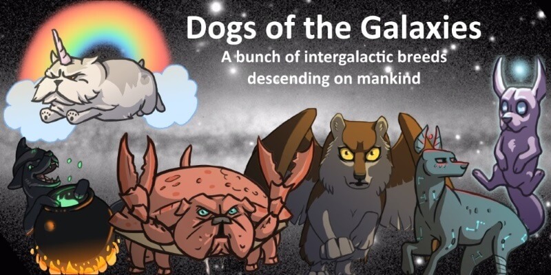 If You Love Dogs And Enjoy Playing Fun Card Games Then You Will Love Dogs Of The Galaxies