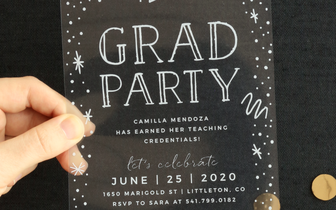 graduation invite